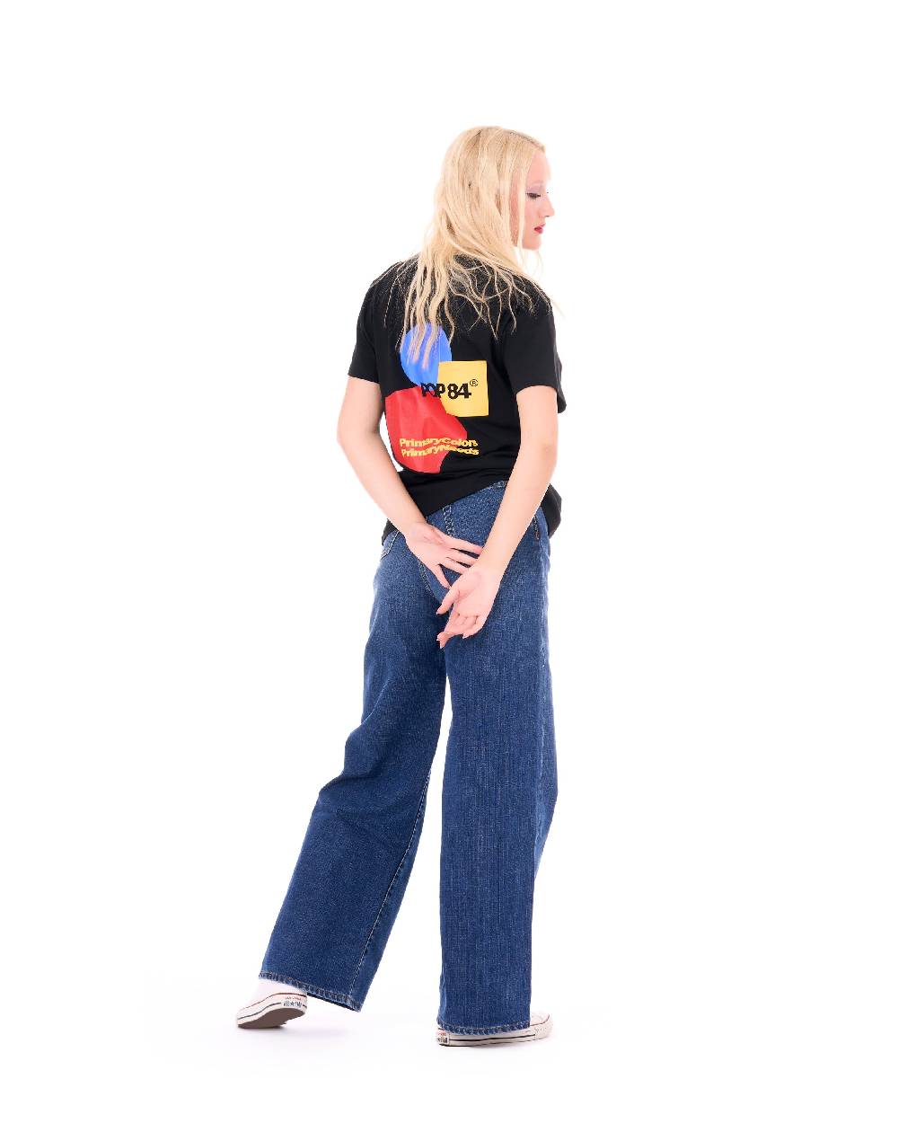 Pop84 T-shirt POP84 'Primary Colors Primary Needs'