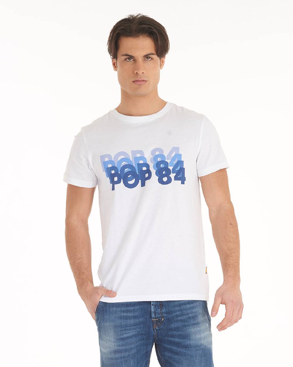 Pop84 T-shirt Scritta POP84