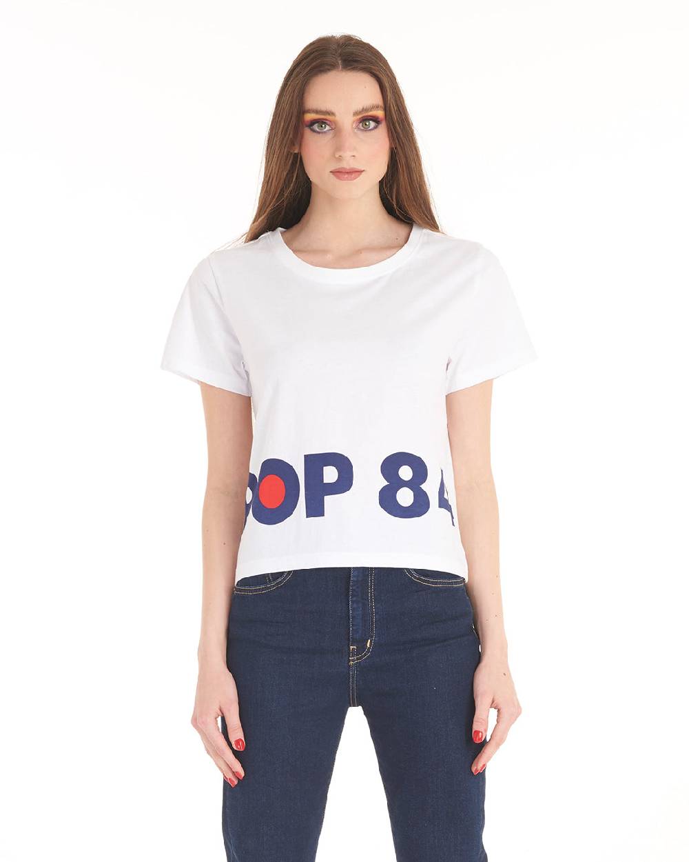 Pop84 T-shirt Scritta POP84