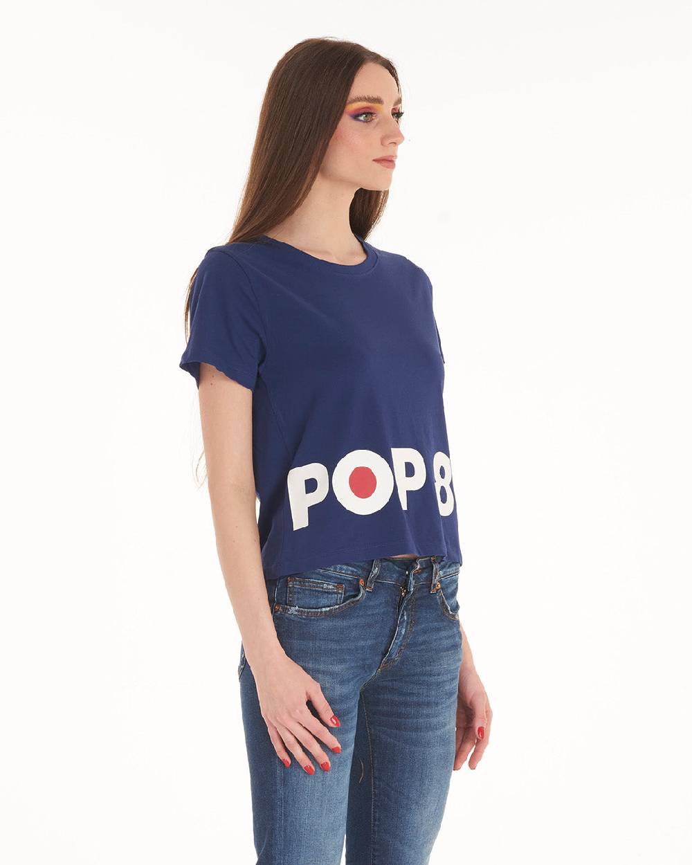 Pop84 T-shirt Scritta POP84