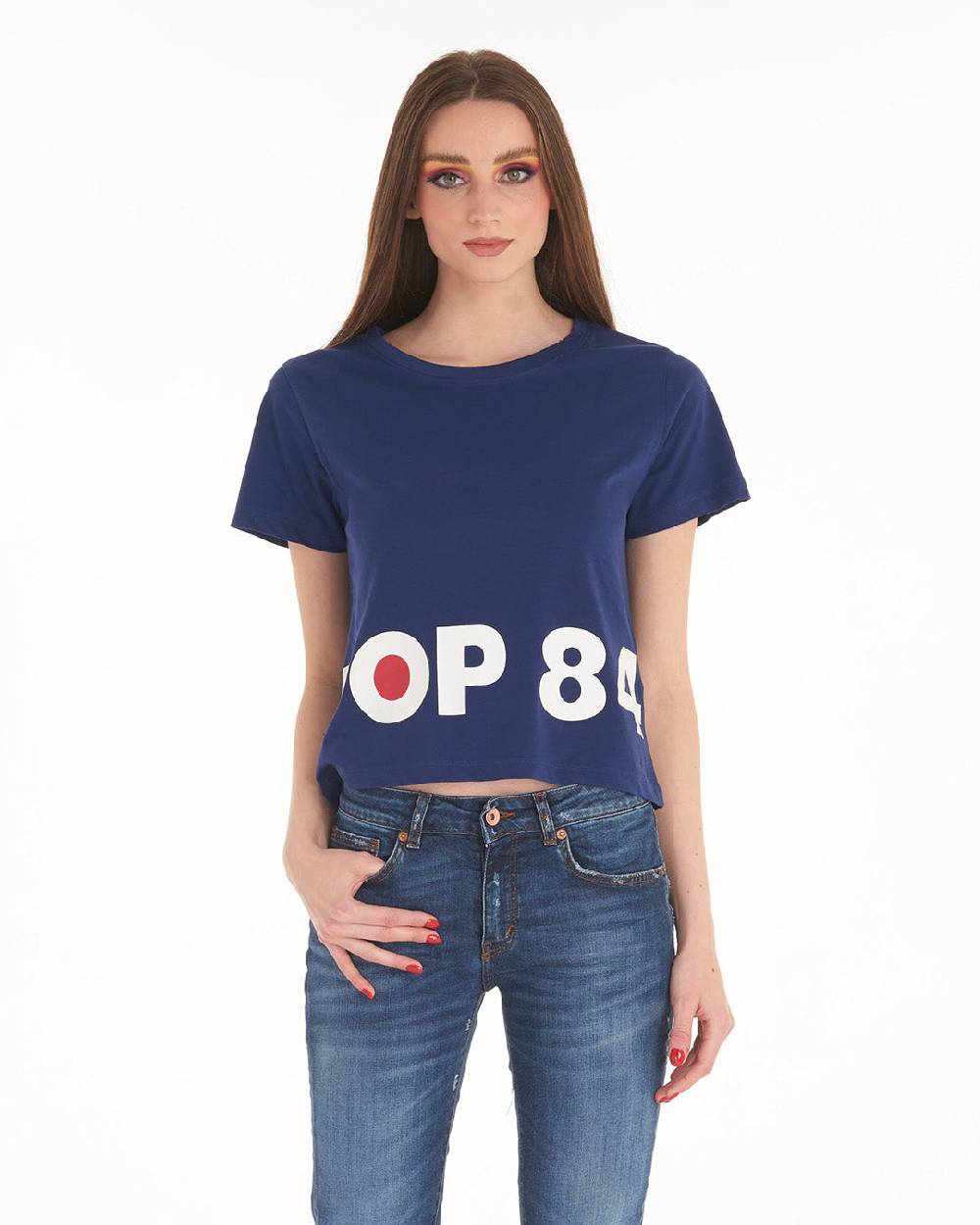 Pop84 T-shirt Scritta POP84
