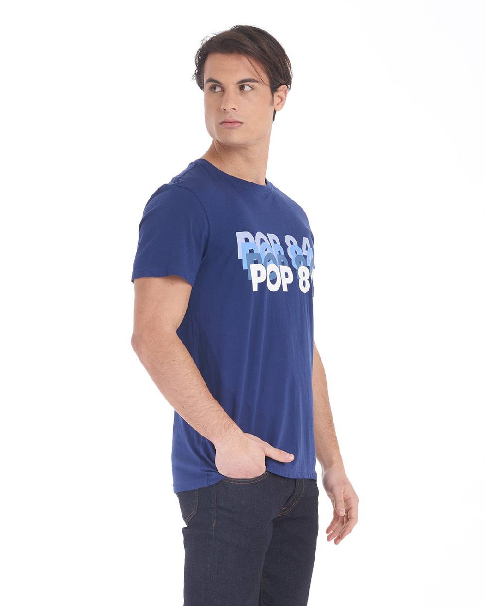 Pop84 T-shirt Scritta POP84