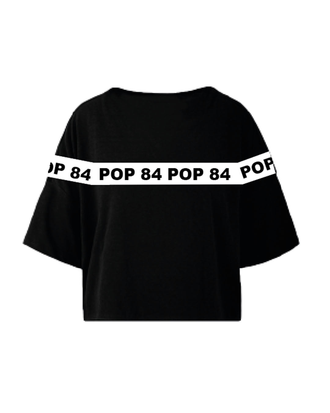 Pop84 T-shirt Scritte POP84