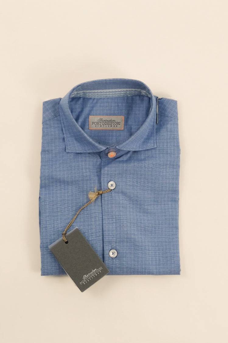 Portofiori CAMICIA BAMBINO COTONE FANTASIA