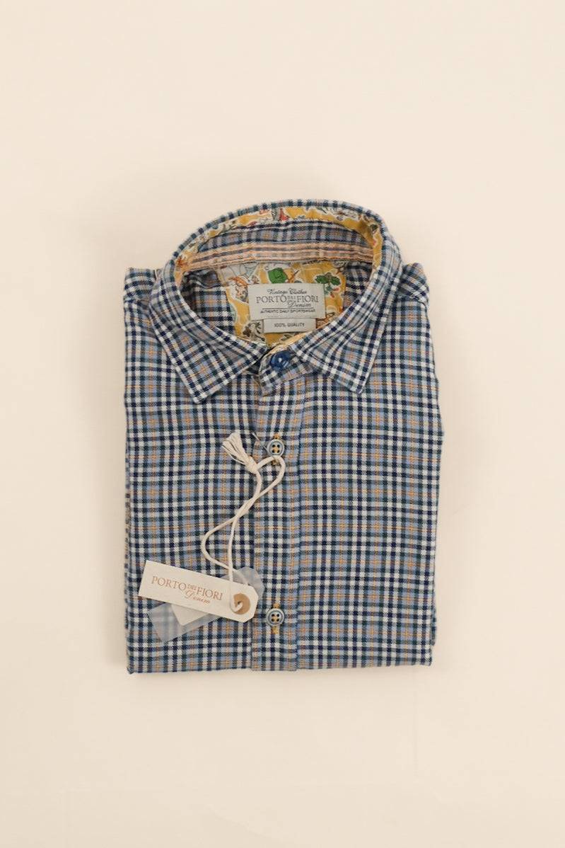 Portofiori CAMICIA BAMBINO COTONE FANTASIA