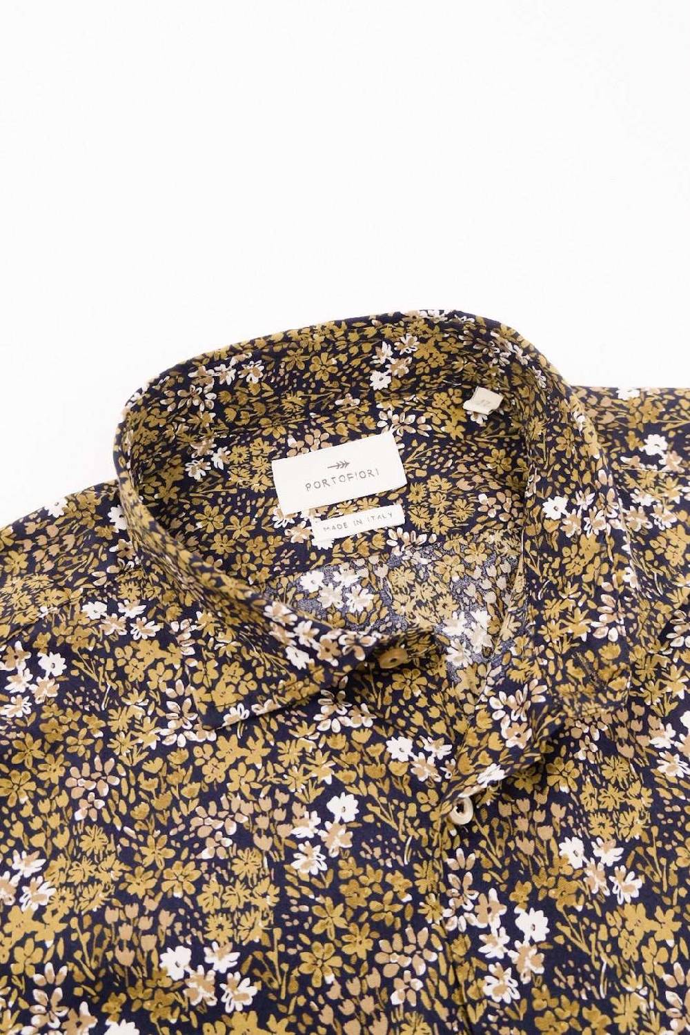 Portofiori CAMICIA COTONE STAMPATA FIORI