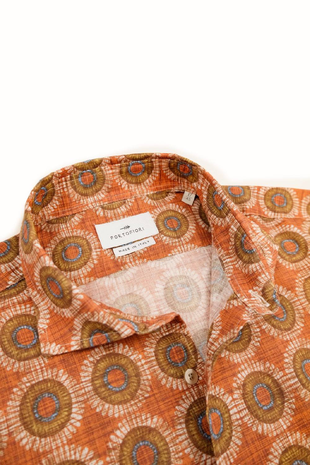 Portofiori CAMICIA FANTASIA COTONE