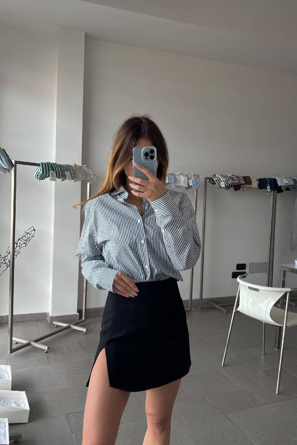 Portofiori CAMICIA FANTASIA COTONE