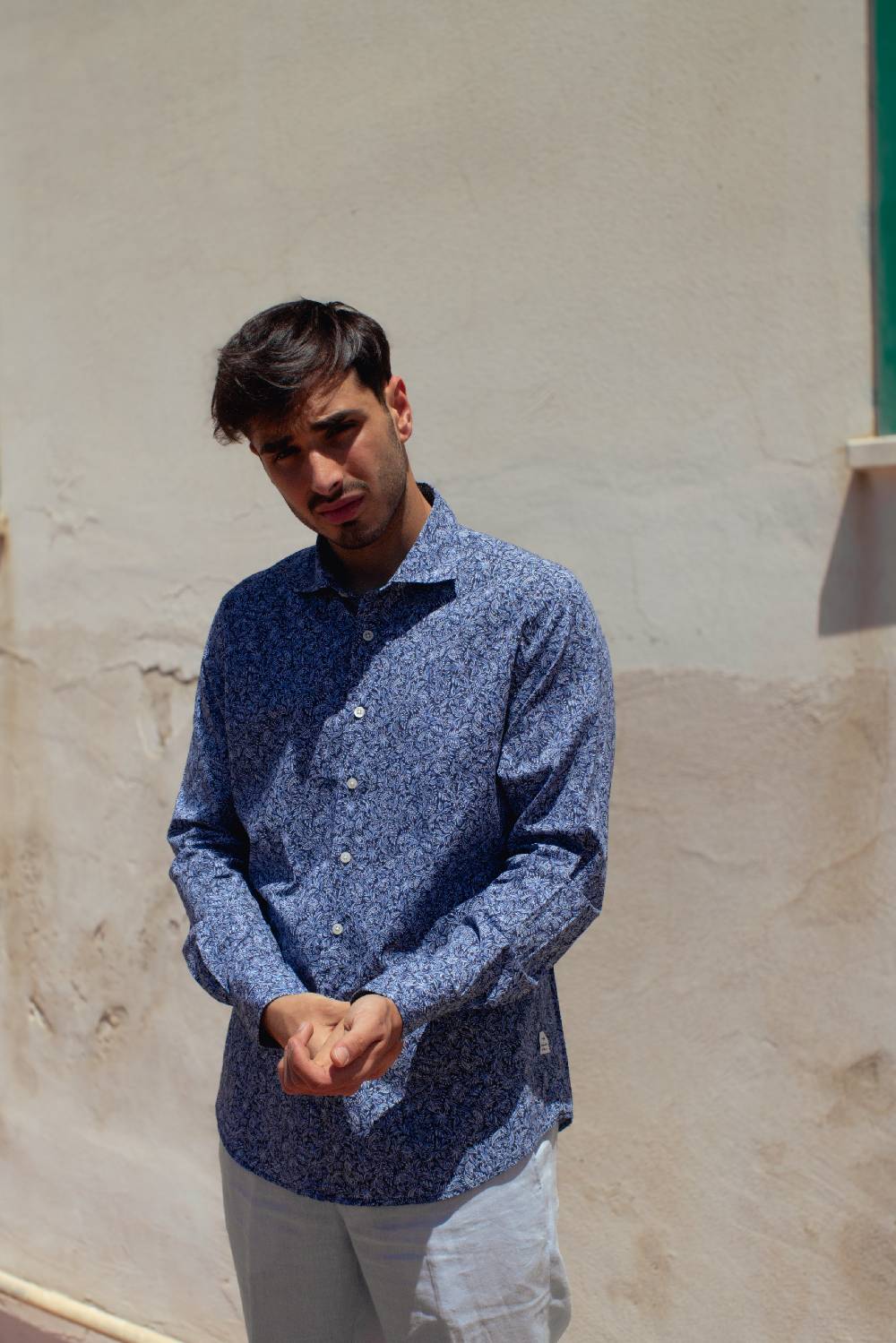 Portofiori CAMICIA FANTASIA COTONE