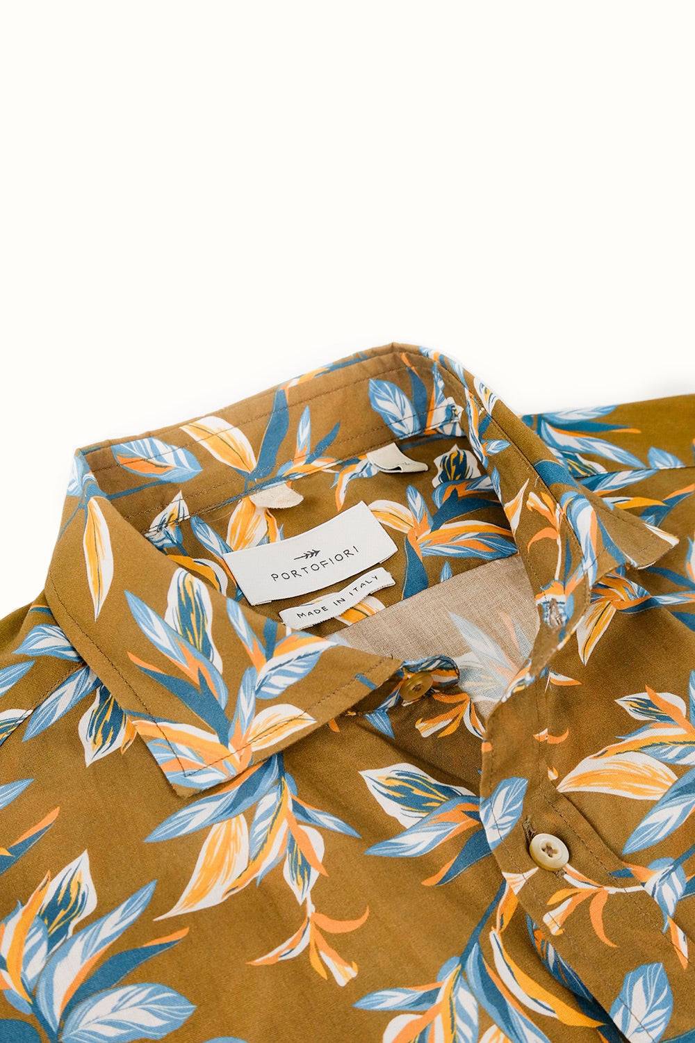 Portofiori CAMICIA FANTASIA COTONE