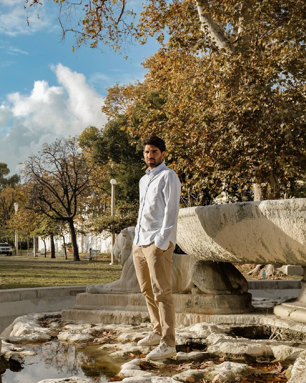 Portofiori CAMICIA FANTASIA OXFORD