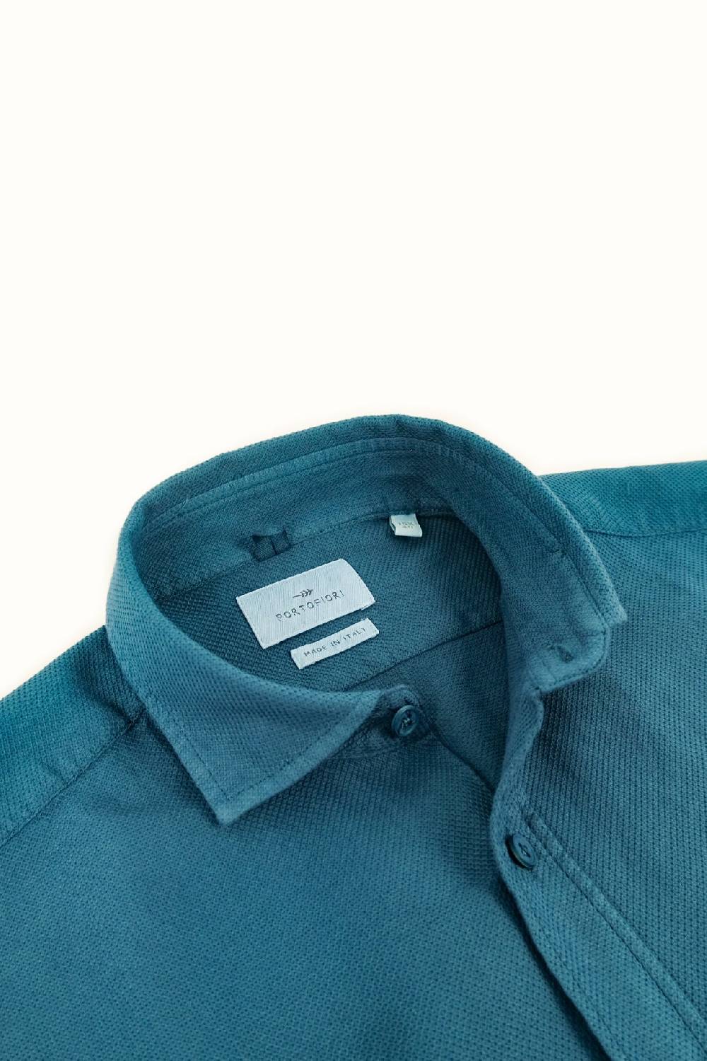 Portofiori CAMICIA GIRO INGLESE COTONE