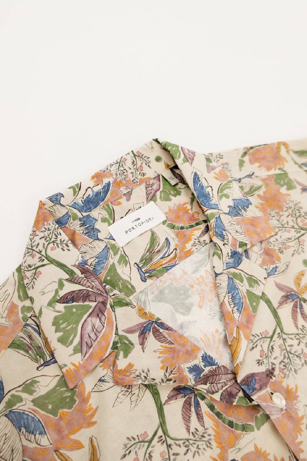 Portofiori CAMICIA HAWAII FANTASIA COTONE