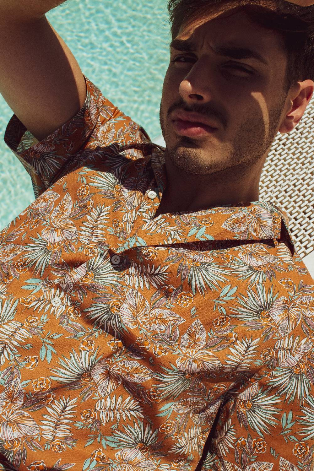 Portofiori CAMICIA HAWAII FANTASIA COTONE