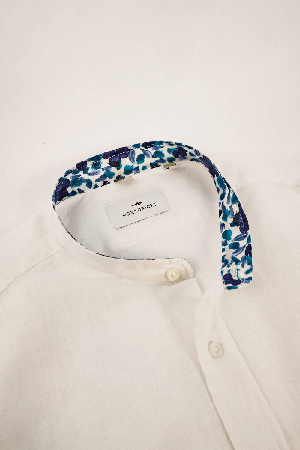 Portofiori CAMICIA KOREA MISTO LINO