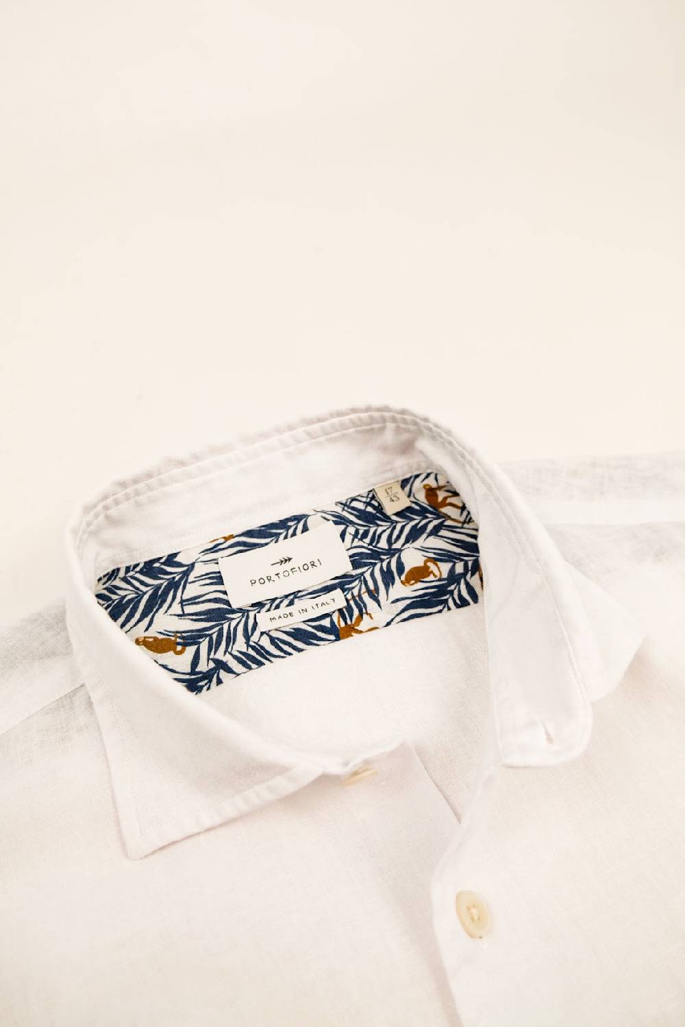 Portofiori CAMICIA MISTO LINO