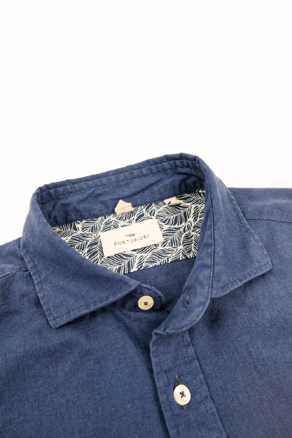 Portofiori CAMICIA MISTO LINO
