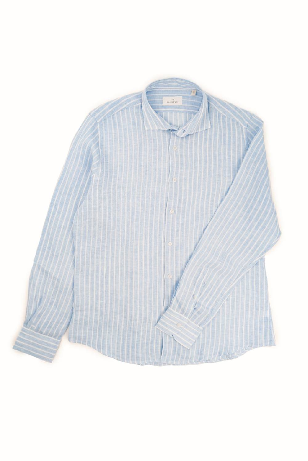 Portofiori CAMICIA RIGATA PURO LINO