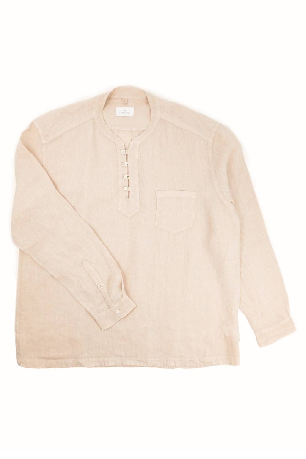 Portofiori POLO CAMICIA KOREA PURO LINO