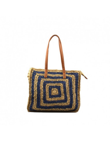 Positano In Love Borsa Paglia Intrecciata