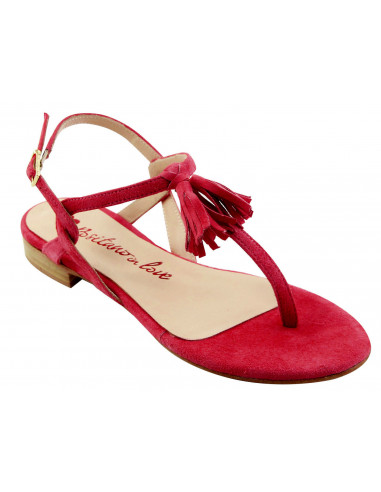 Positano In Love Sandali Artigianali Berry