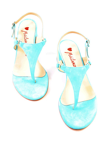 Positano In Love Sandali Artigianali Luna