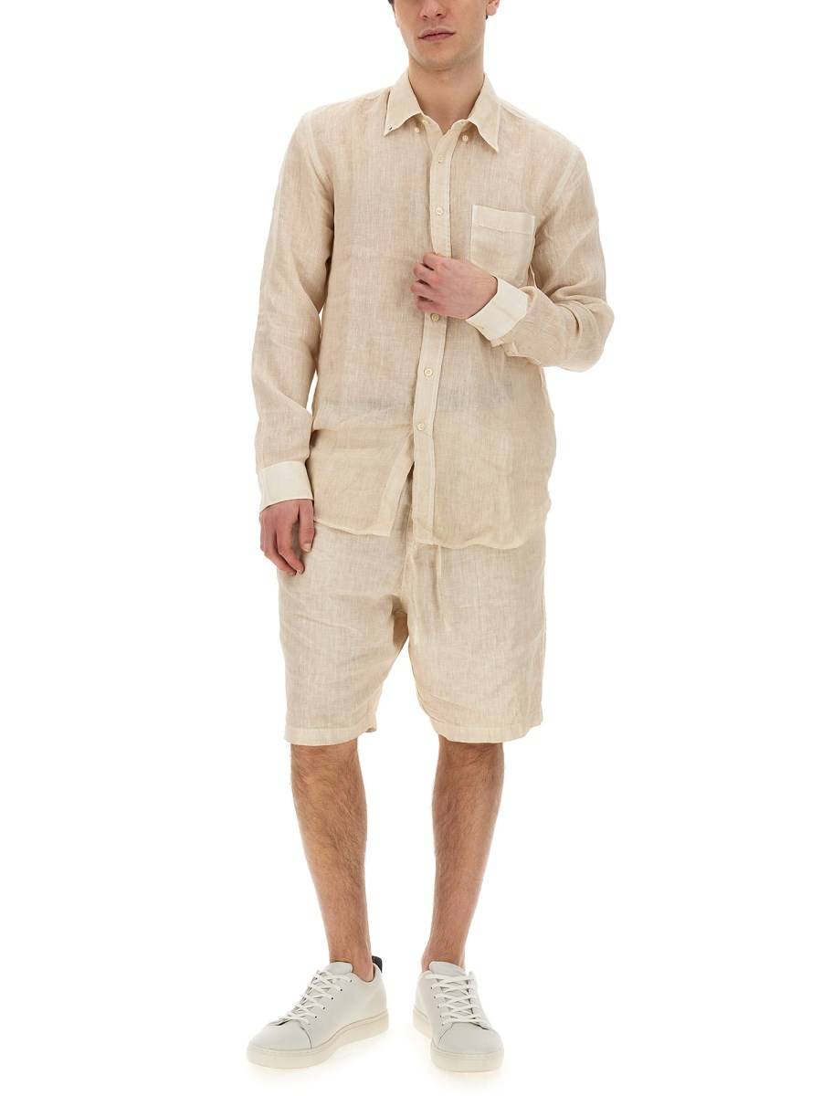 120% LINO CAMICIA IN LINO