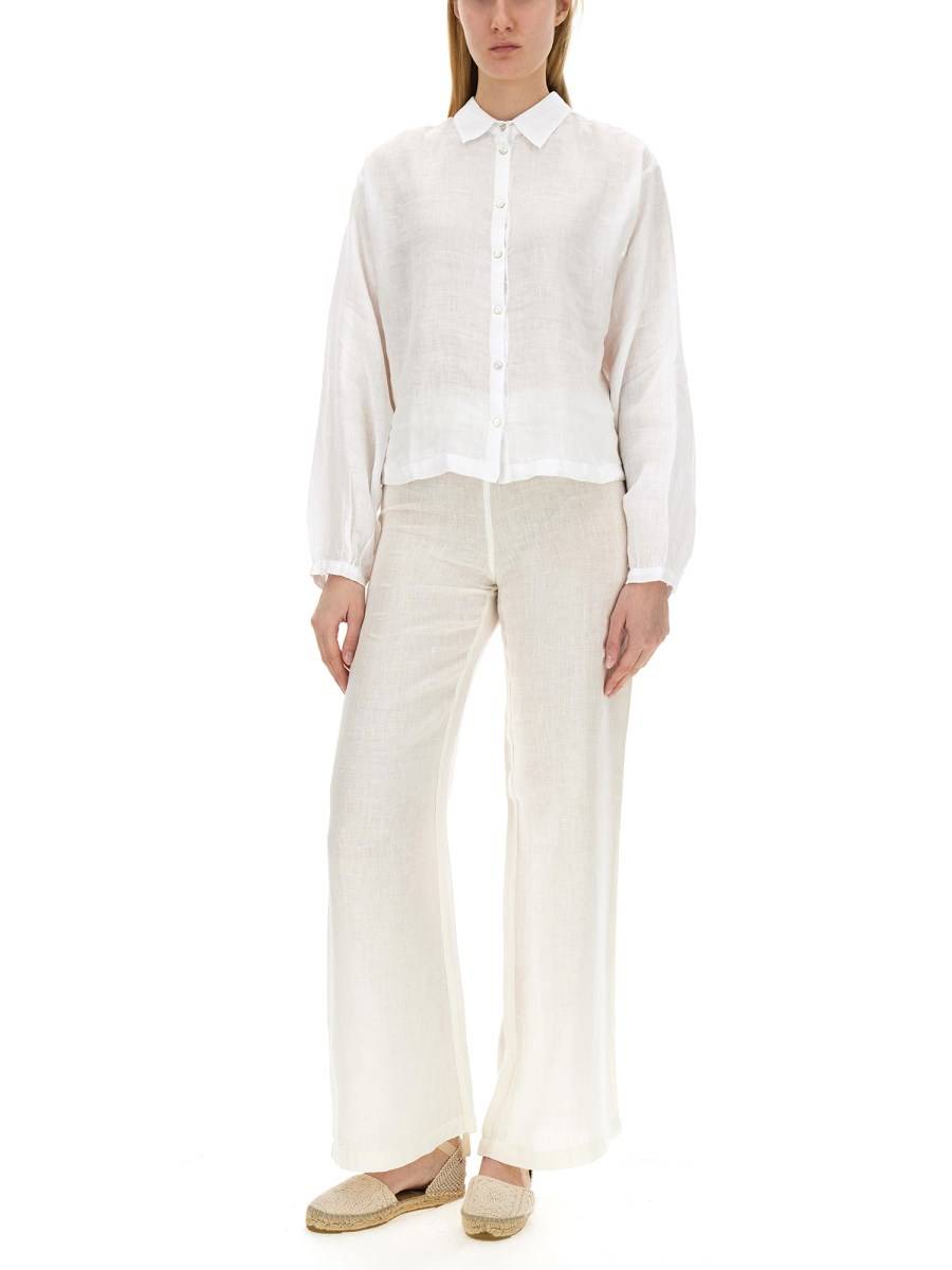 120% LINO CAMICIA IN LINO
