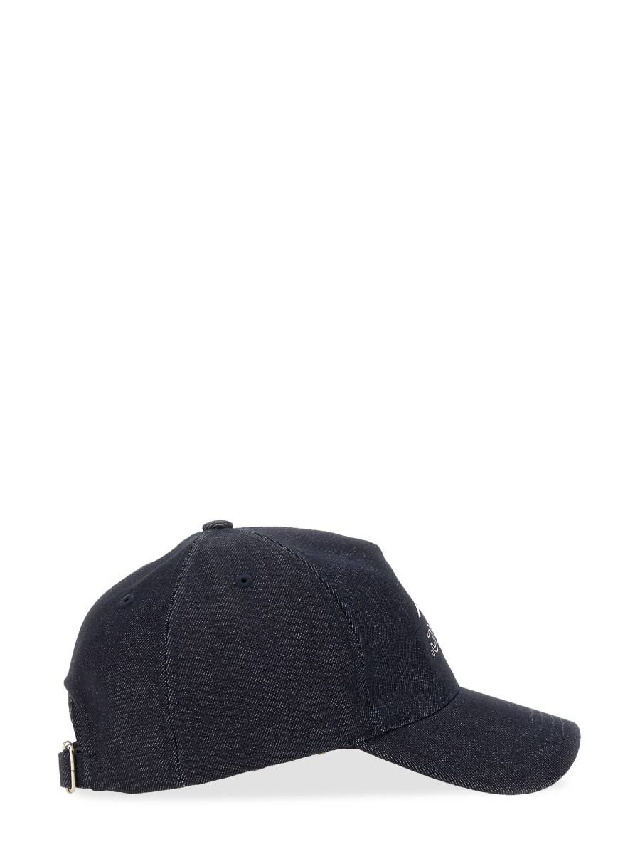 A.P.C. CAPPELLO DA BASEBALL IN COTONE CON LOGO