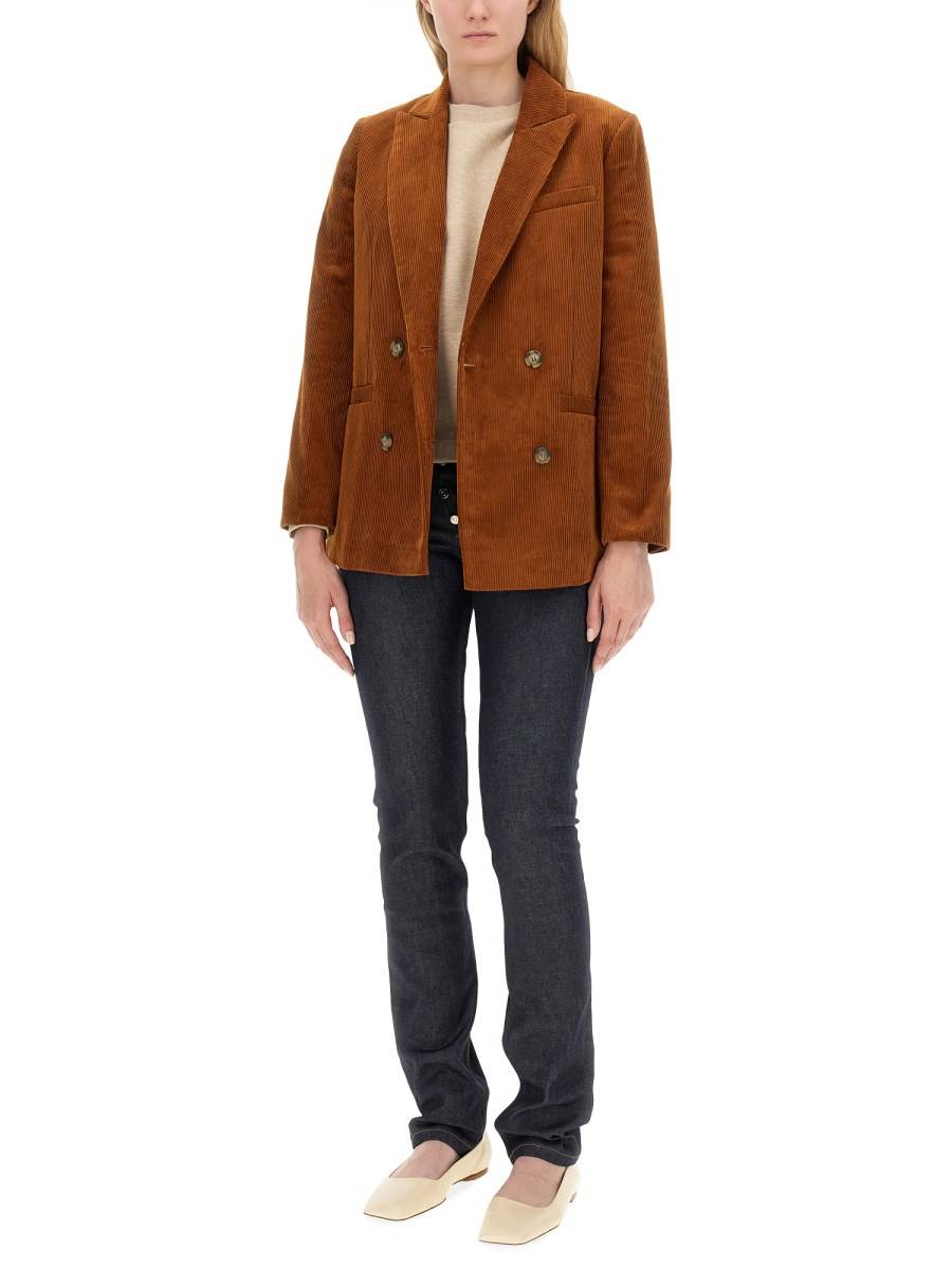 A.P.C. FELPA "RUE" IN COTONE