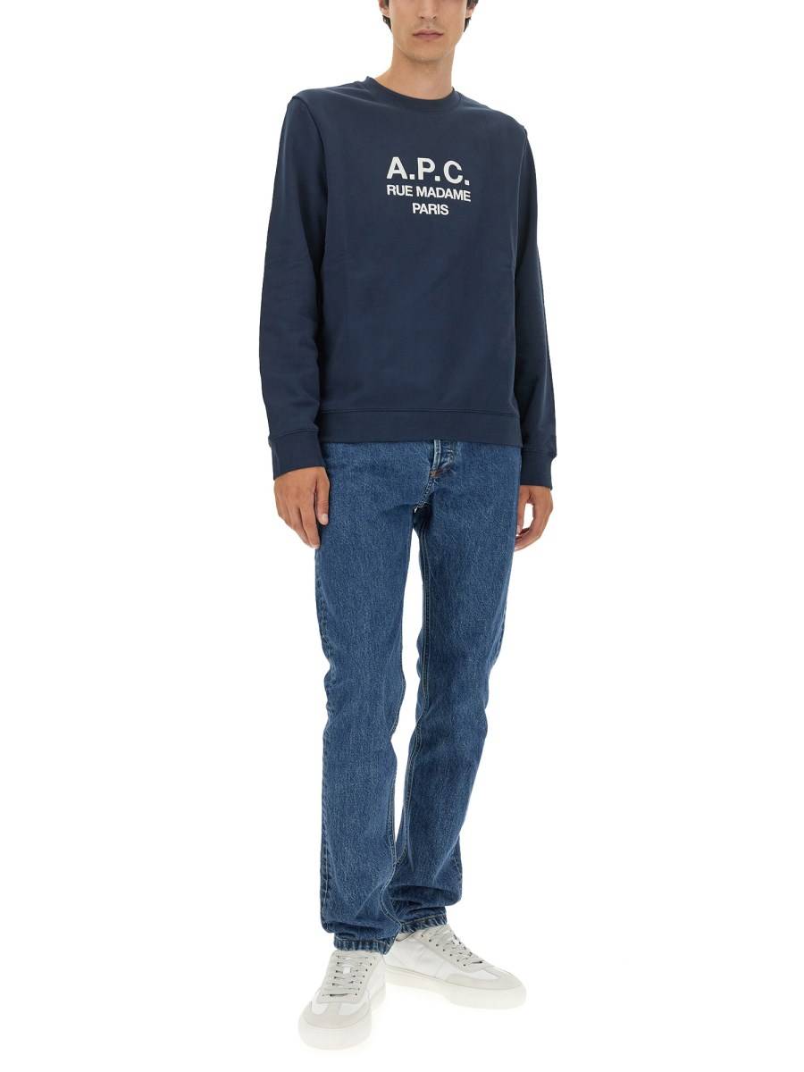 A.P.C. FELPA RUFUS IN COTONE