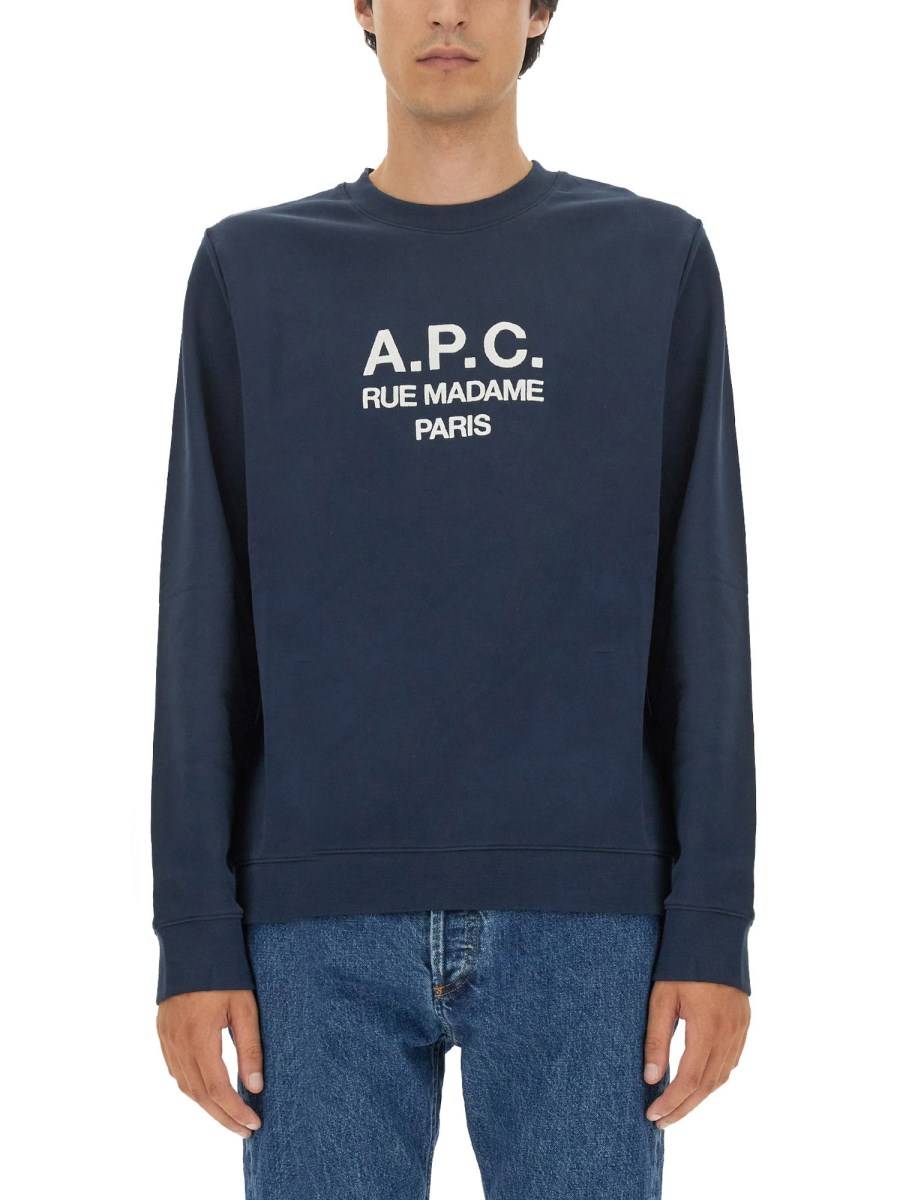 A.P.C. FELPA RUFUS IN COTONE