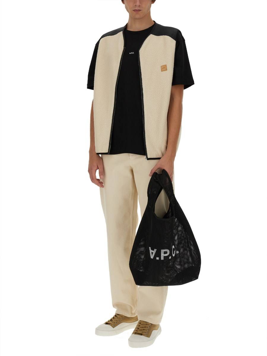 A.P.C. GILET NATE CON LOGO