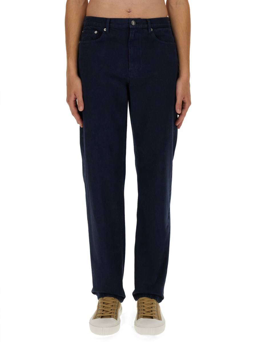 A.P.C. JEANS "ACHILLE" IN DENIM DI COTONE