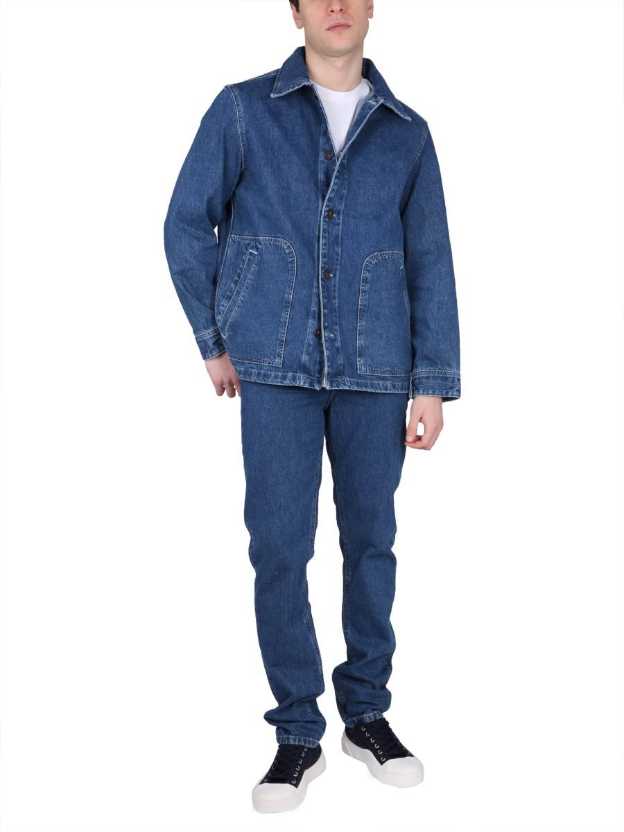 A.P.C. JEANS PETIT NEW STANDARD IN DENIM DI COTONE