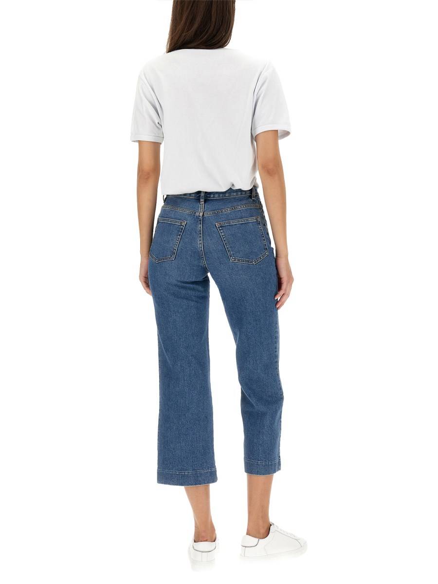 A.P.C. JEANS SAILOR FIT IN DENIM DI COTONE