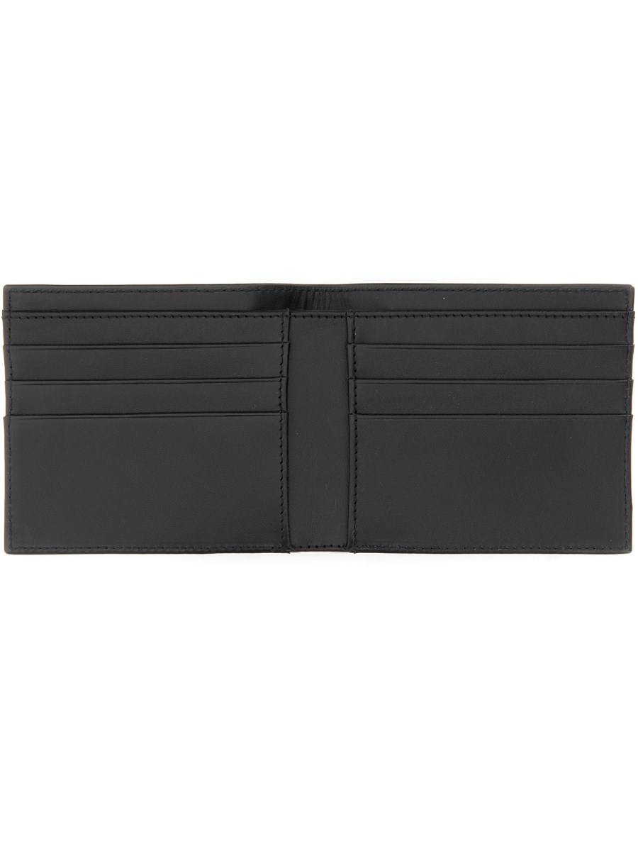 A.P.C. PORTAFOGLIO "ALY" IN PELLE CON LOGO