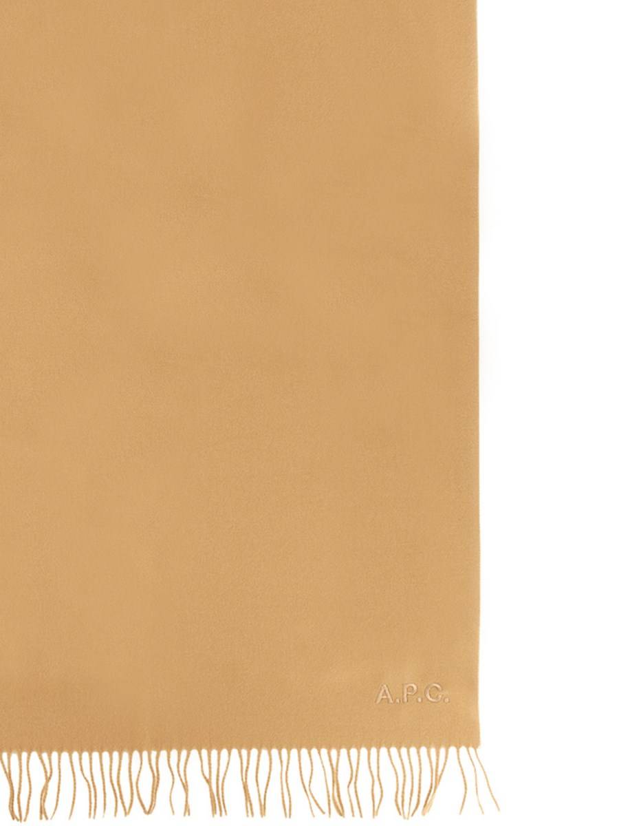 A.P.C. SCIARPA ALIX CON RICAMO