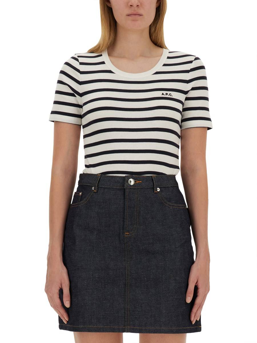 A.P.C. T-SHIRT "ZOE"
