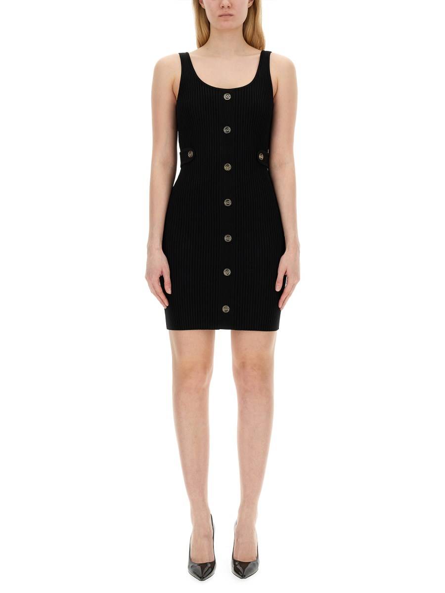 MICHAEL BY MICHAEL KORS ABITO MIDI IN MAGLIA DI VISCOSA
