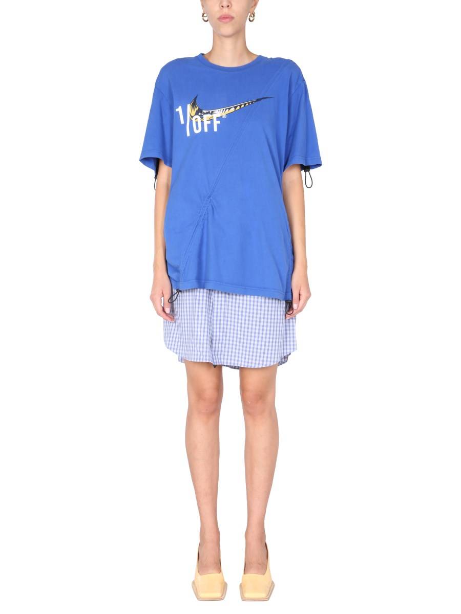 1/OFF ABITO REMADE NIKE IN COTONE CON GONNA APPLICATA