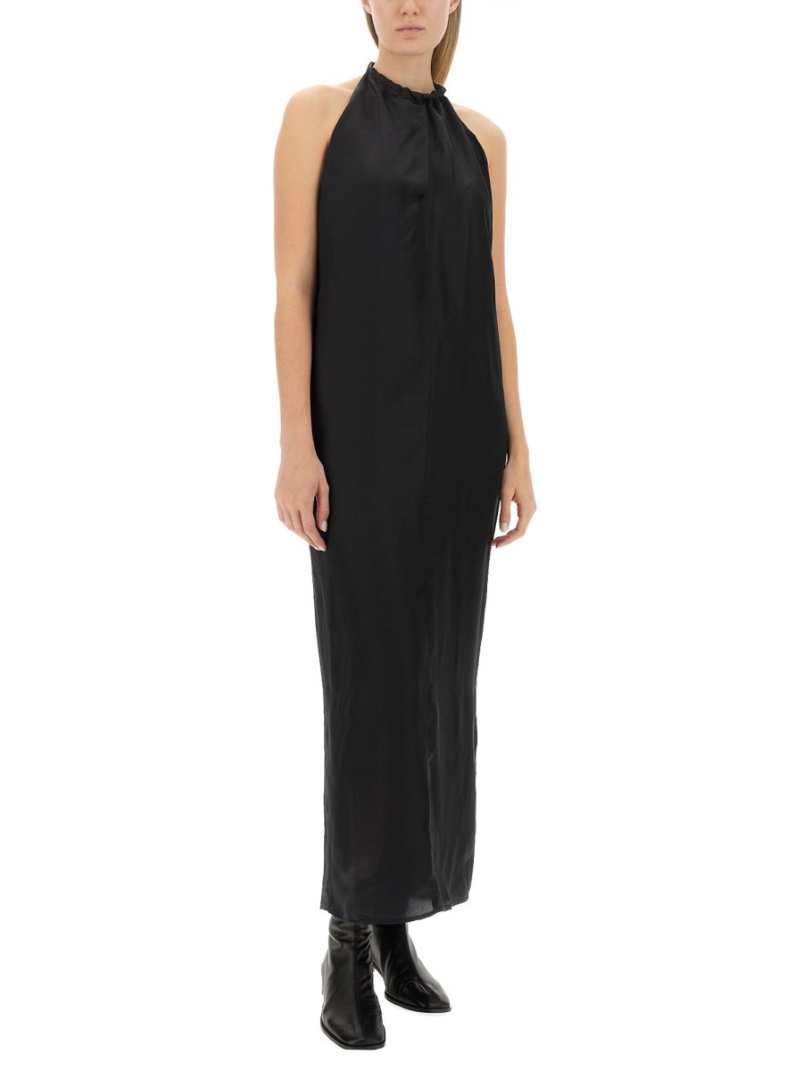 ACNE STUDIOS ABITO MIDI IN SATIN