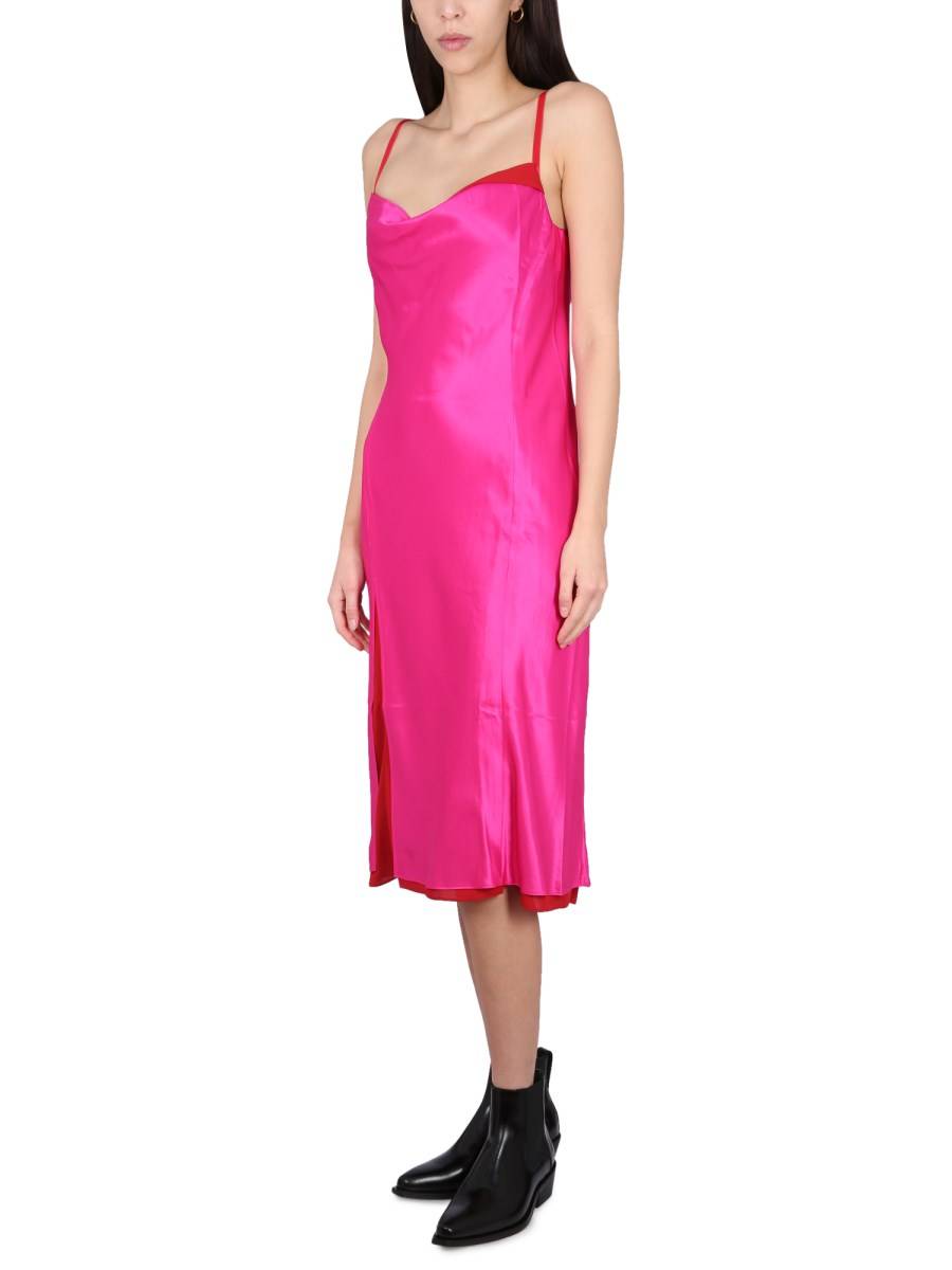 ACNE STUDIOS ABITO SOTTOVESTE IN RASO