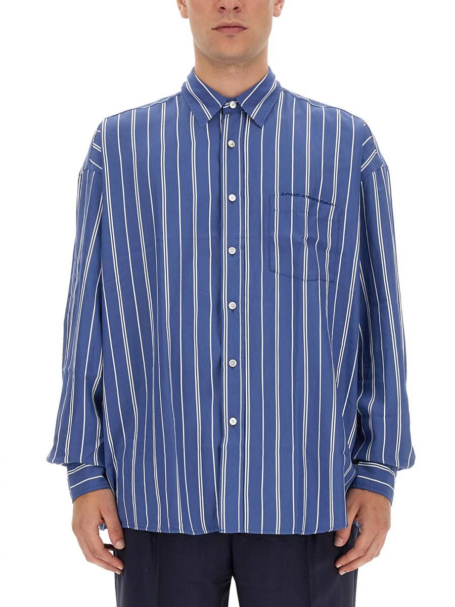 ACNE STUDIOS CAMICIA A RIGHE