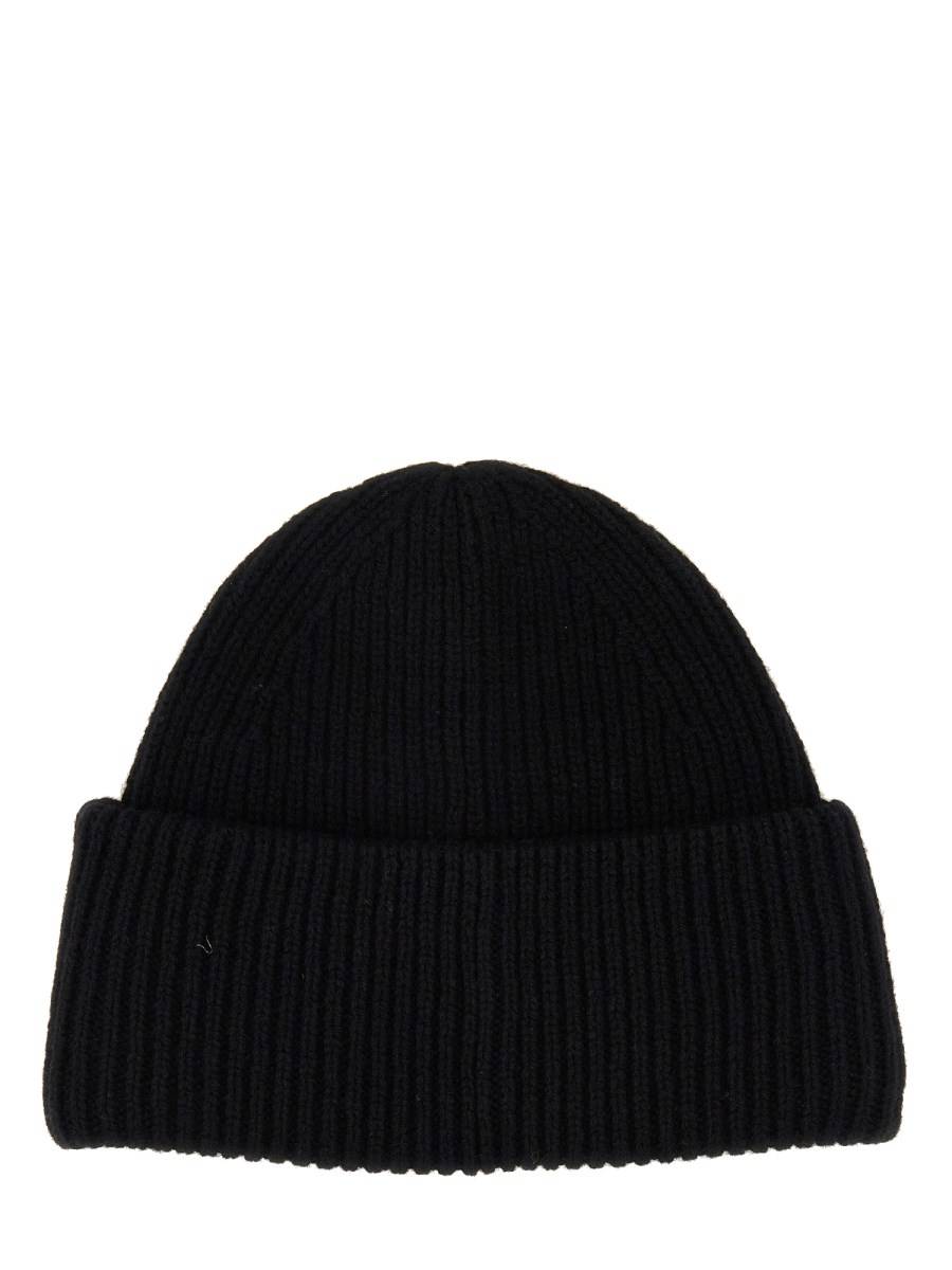 ACNE STUDIOS CAPPELLO BEANIE CON PATCH FACE