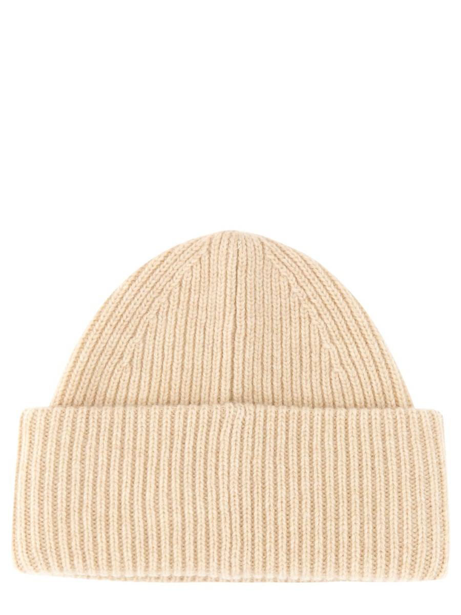 ACNE STUDIOS CAPPELLO BEANIE CON PATCH FACE
