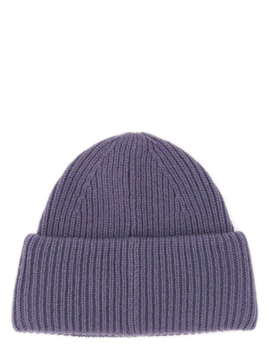 ACNE STUDIOS CAPPELLO BEANIE CON PATCH FACE