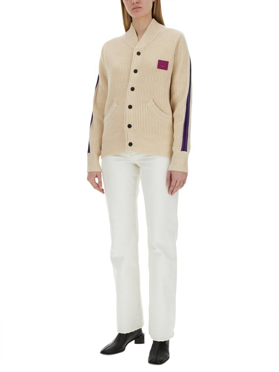 ACNE STUDIOS CARDIGAN IN MAGLIA