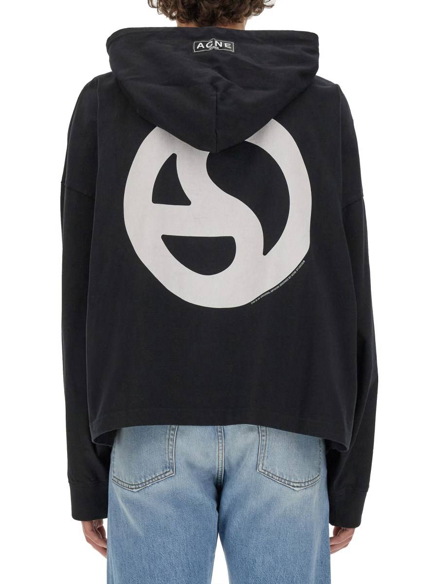 ACNE STUDIOS FELPA CON CAPPUCCIO