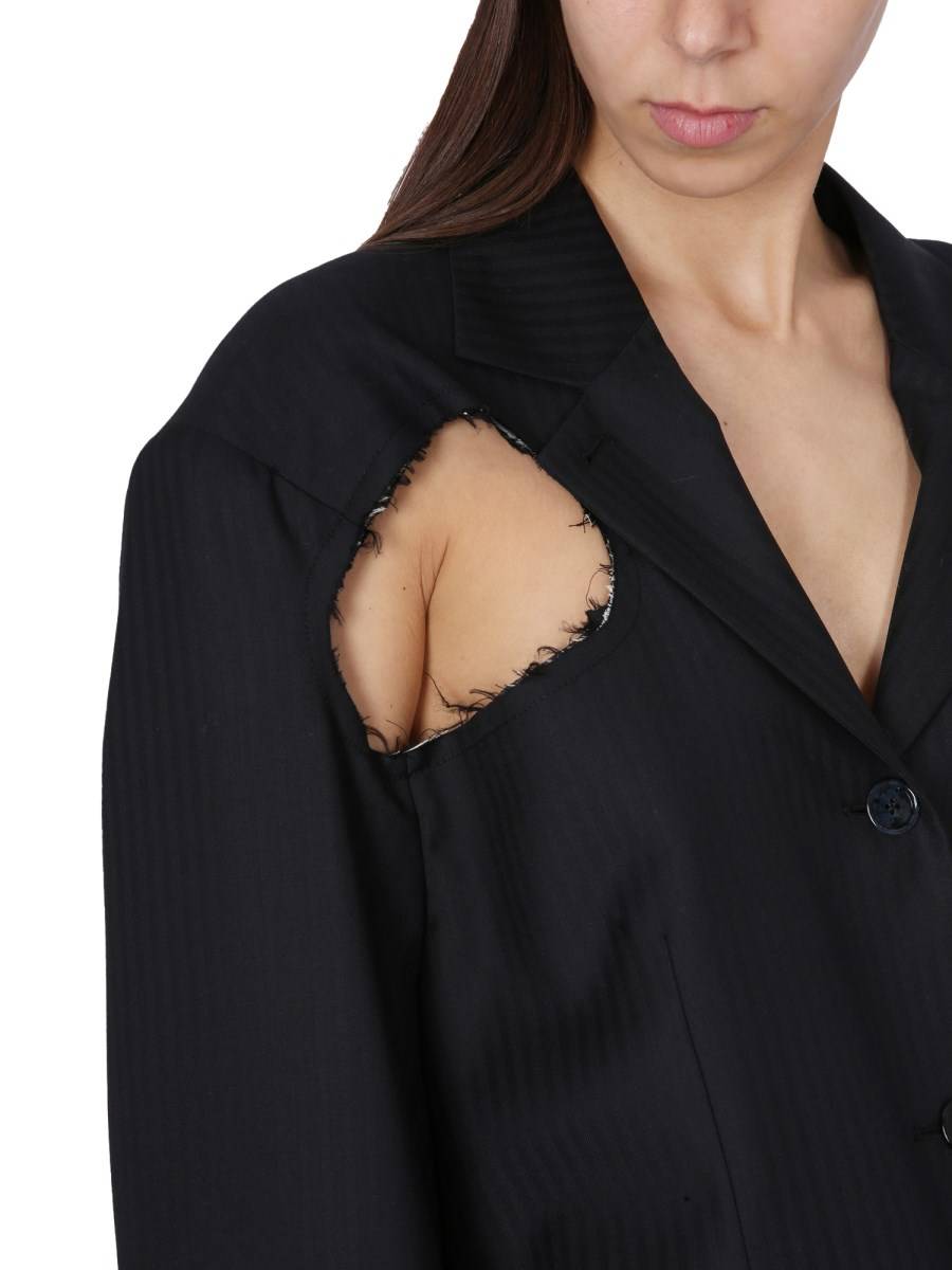 ACNE STUDIOS GIACCA DECONSTRUCTED IN LANA
